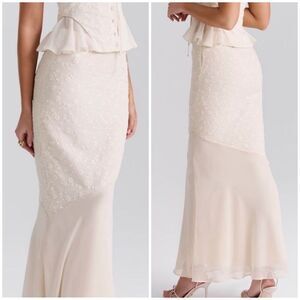 House of CB Lana Mermaid Skirt Size S